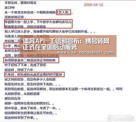 体育API-工信部宣布:携号转网正式在全国启动服务(图3) 熊猫体育平台